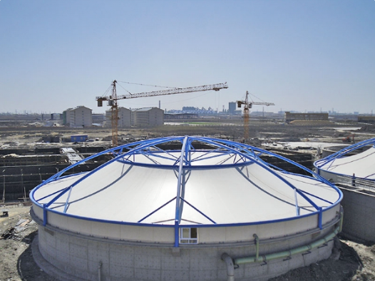 哈尔滨市污水池加盖膜结构建造 - 排名